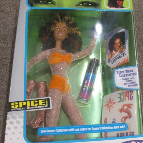 90s Vintage 1998 GALOOB SET 3 SPICE GIRLS DOLLS Ginger Scary Sporty NEW in BOX - Picture 4 of 5